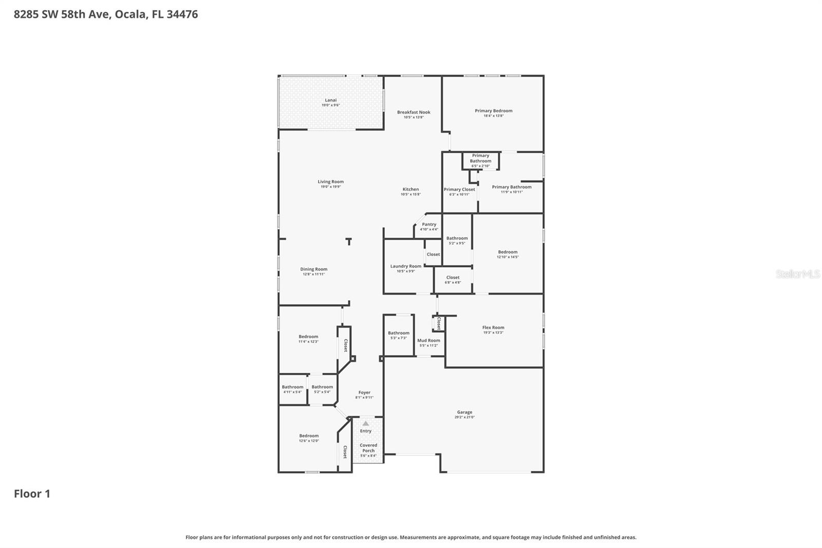 8285 SW 58TH AVENUE, OCALA, FL, 34476