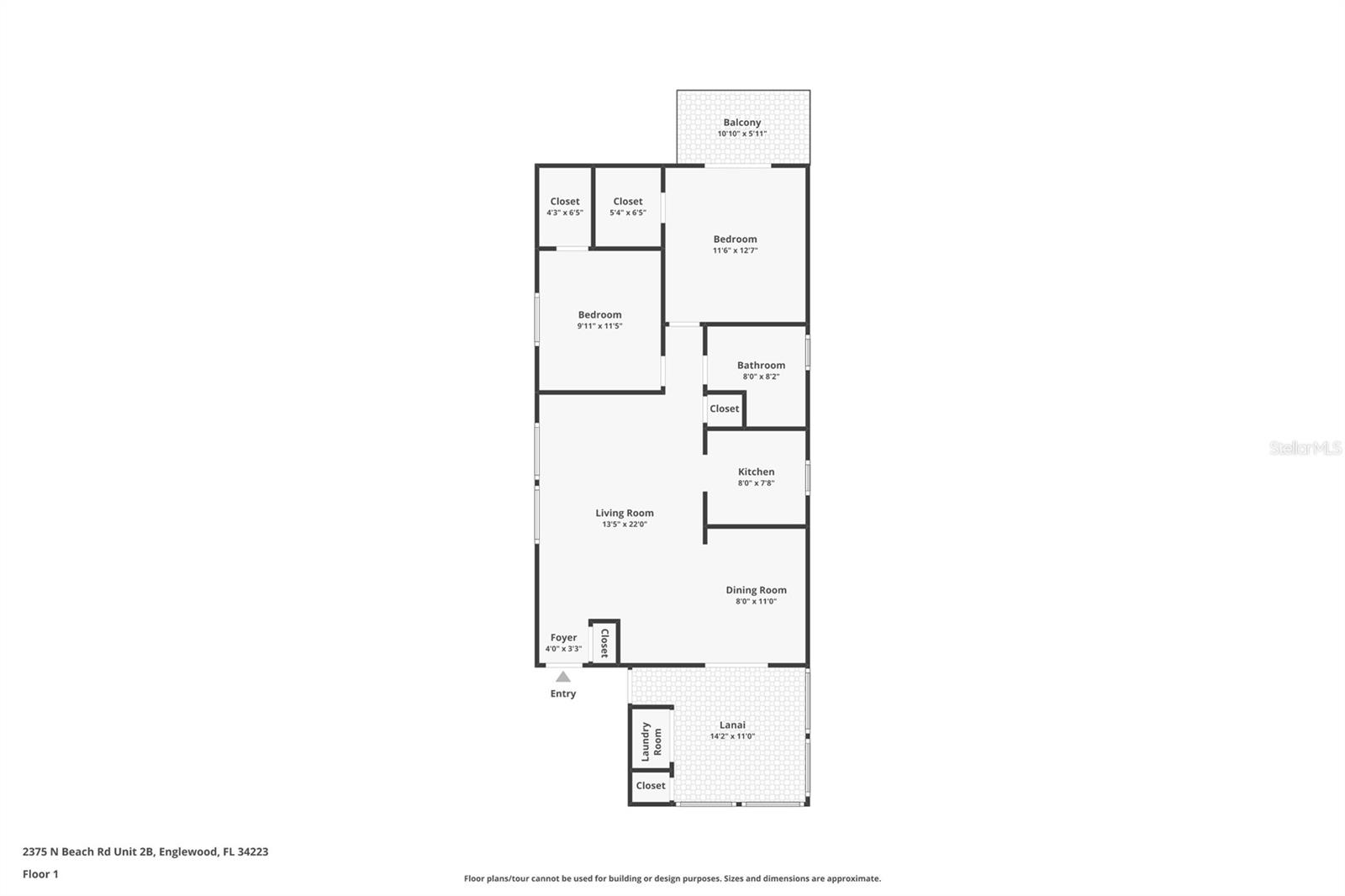 2375 N BEACH RD #2B, ENGLEWOOD, FL, 34223
