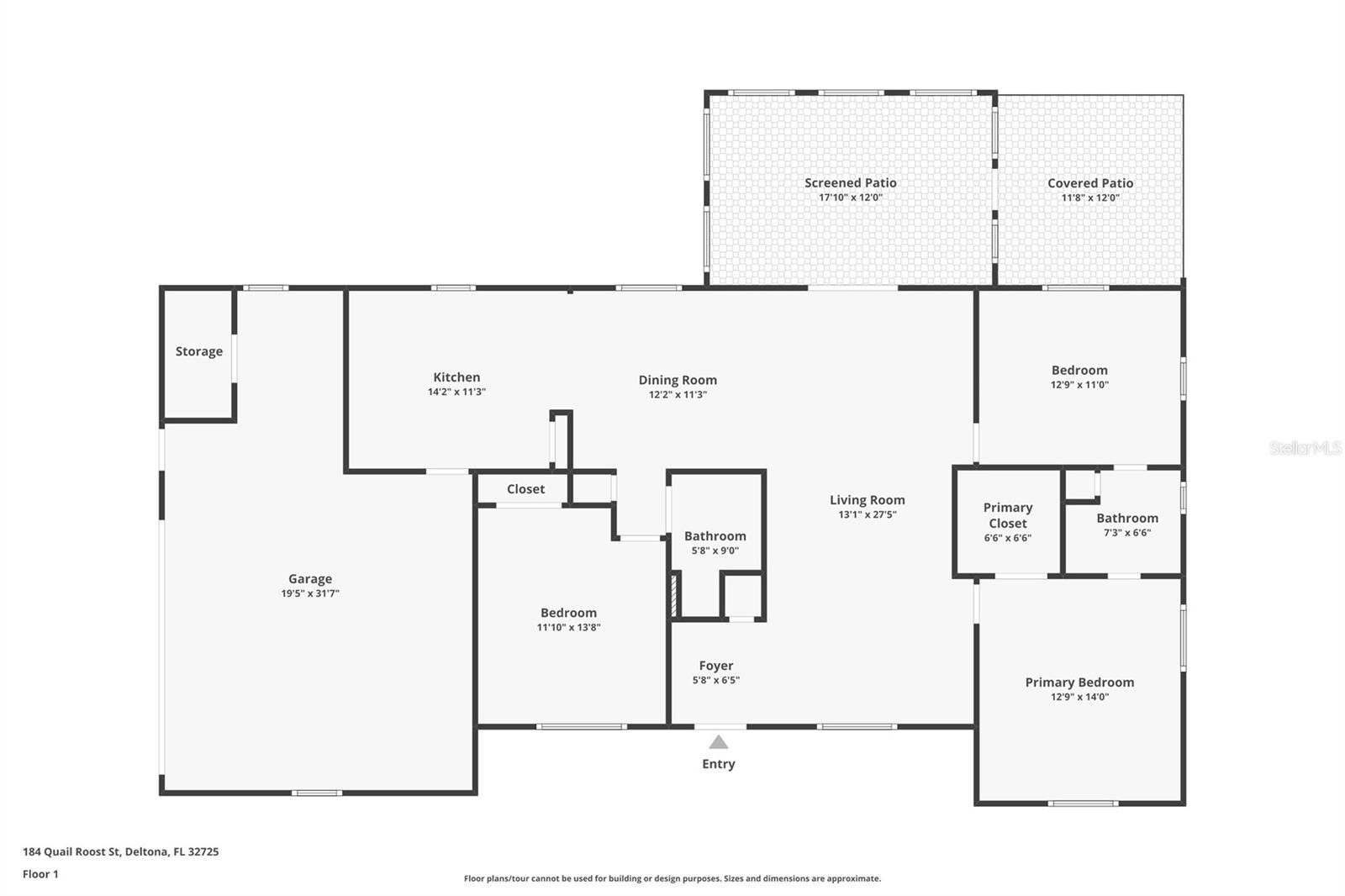 184 QUAIL ROOST ST, DELTONA, FL, 32725
