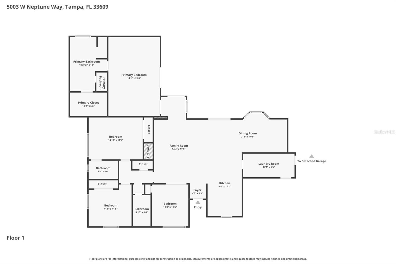 5003 W NEPTUNE WAY, TAMPA, FL, 33609