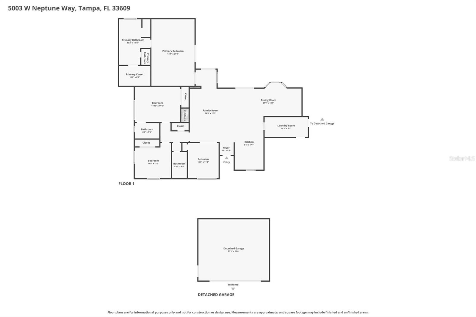 5003 W NEPTUNE WAY, TAMPA, FL, 33609