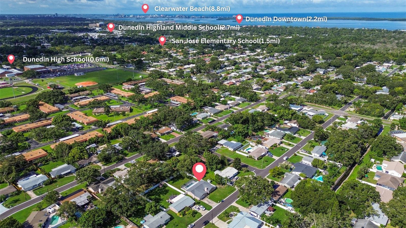 2021 VALLEY DR, DUNEDIN, FL, 34698