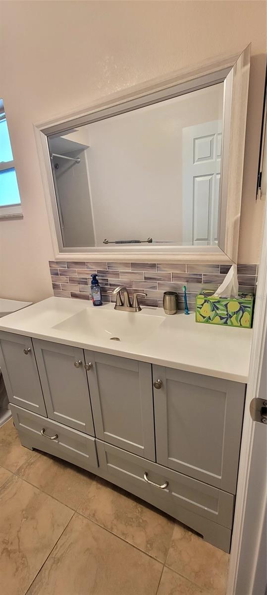 2nd bathroom vanity
