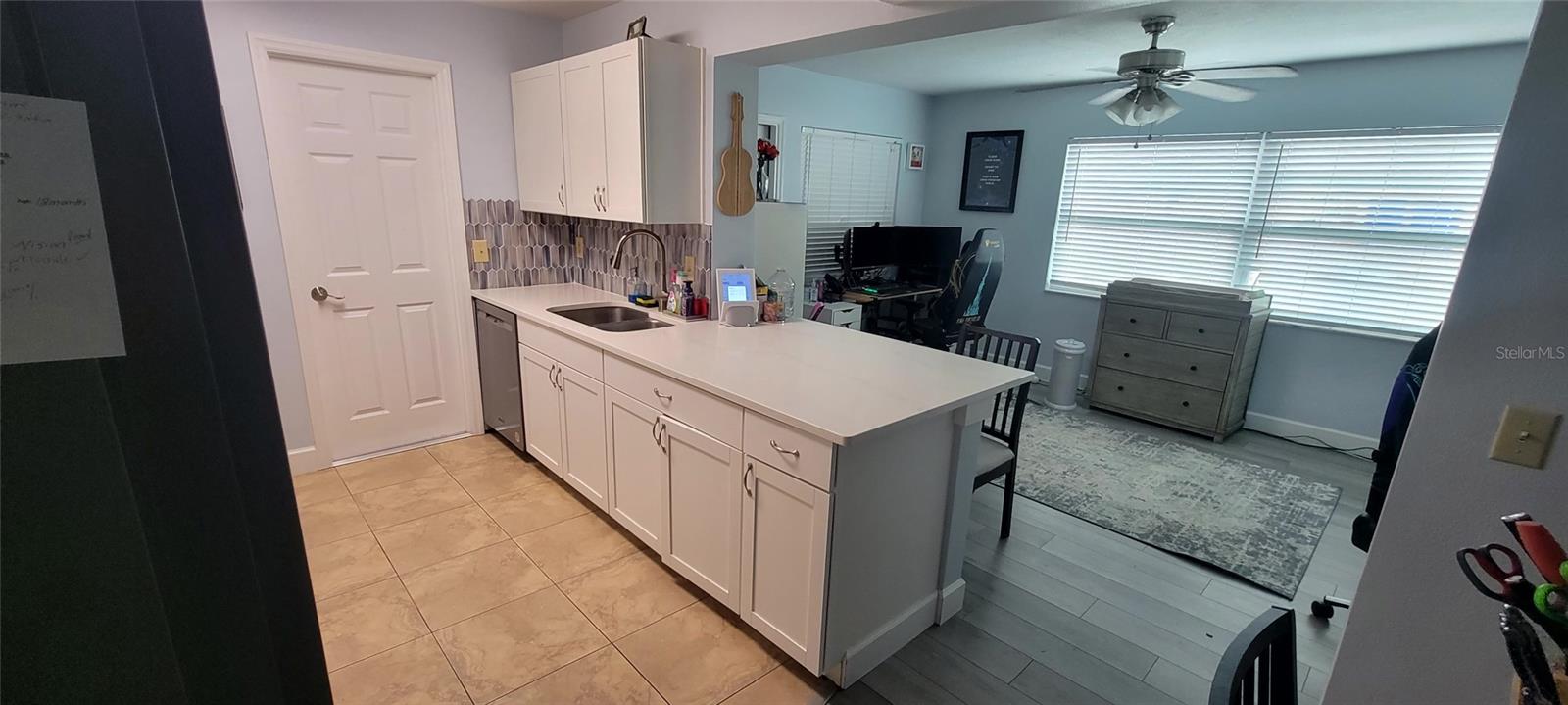 View from dining room