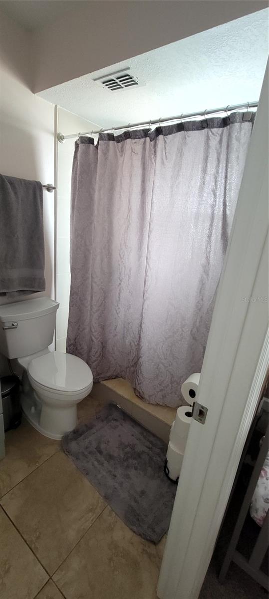 Primary bathroom with shower