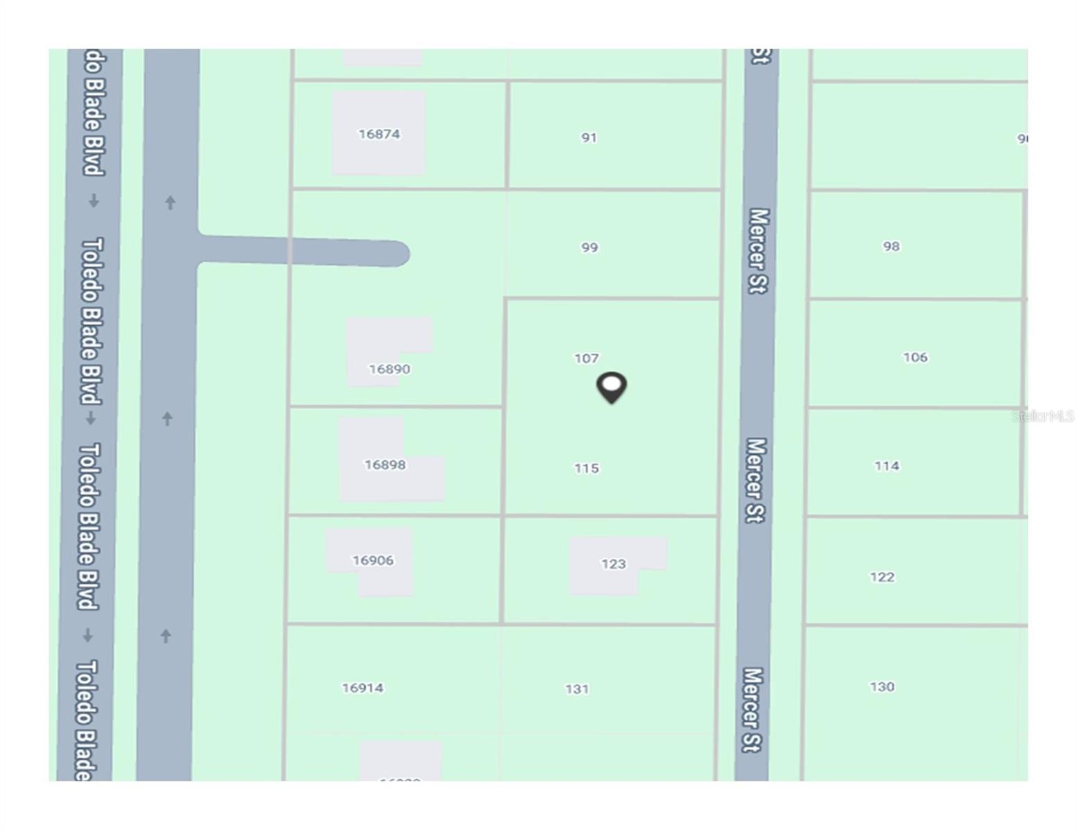 107 MERCER ST, PORT CHARLOTTE, FL, 33954