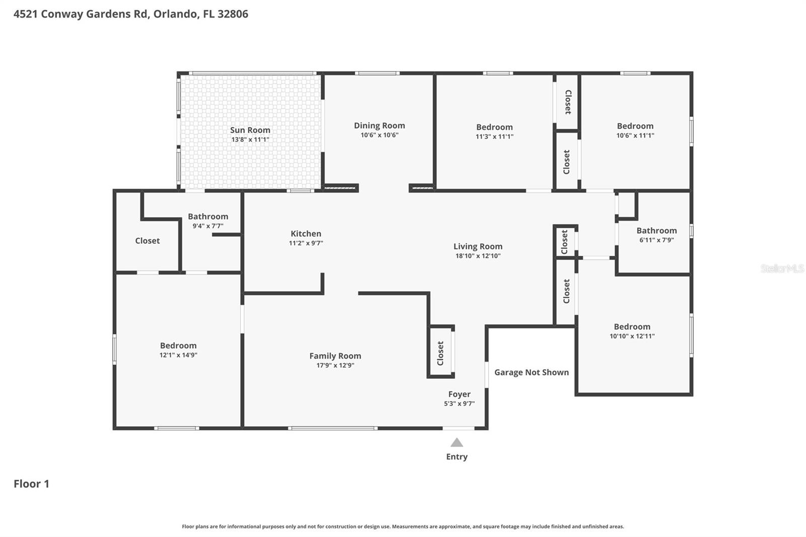 4521 CONWAY GARDENS RD, ORLANDO, FL, 32806
