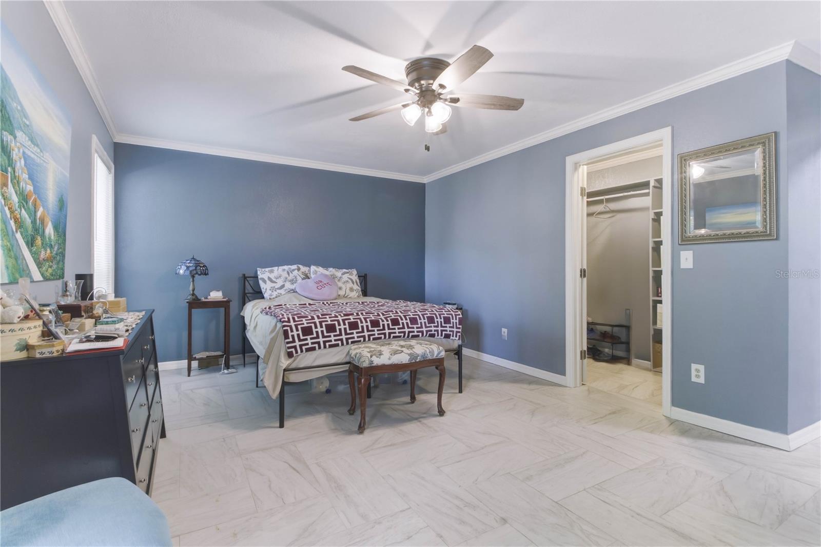 So much space including a large walk in master closet