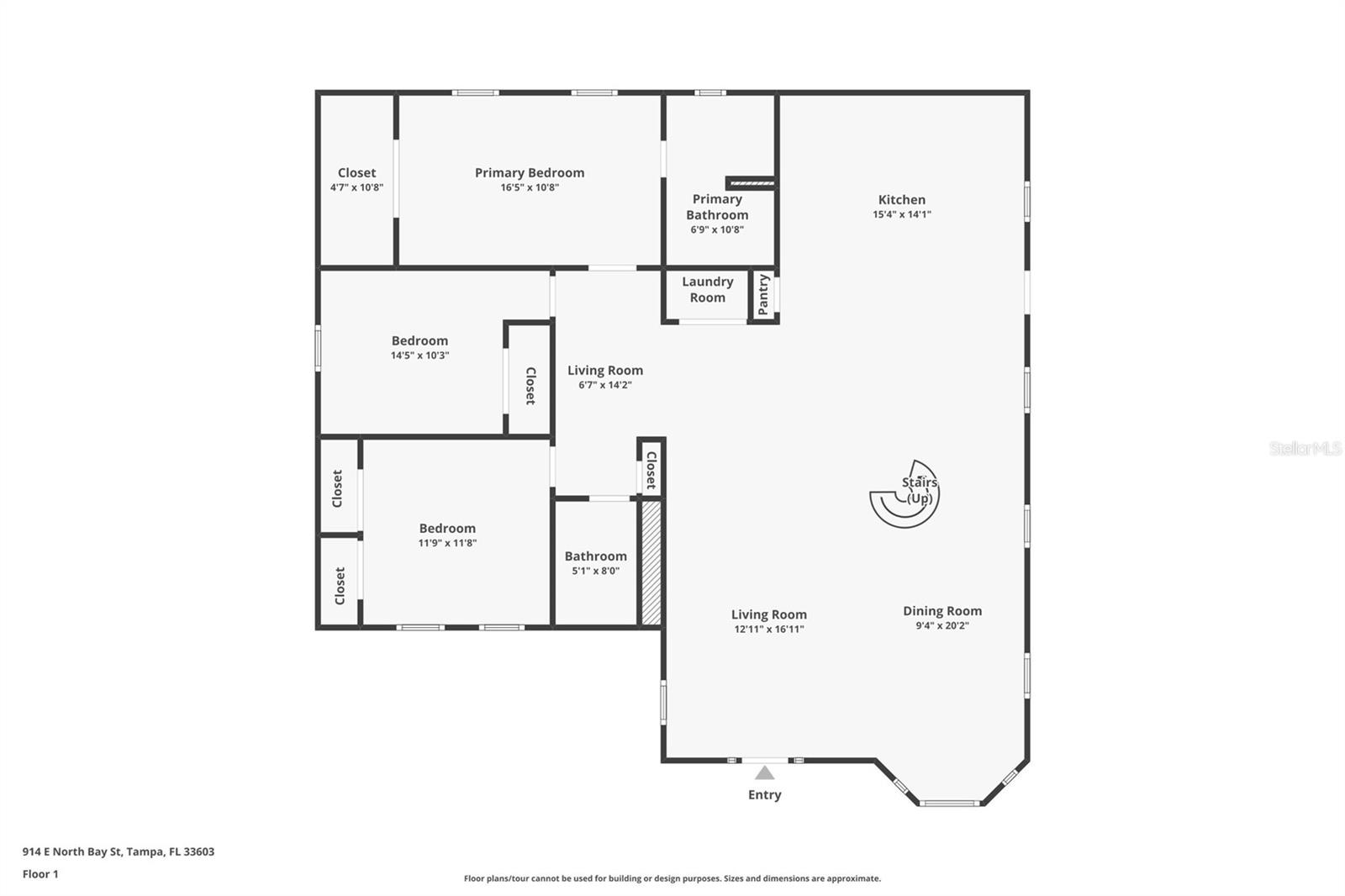 914 E NORTH BAY ST, TAMPA, FL, 33603