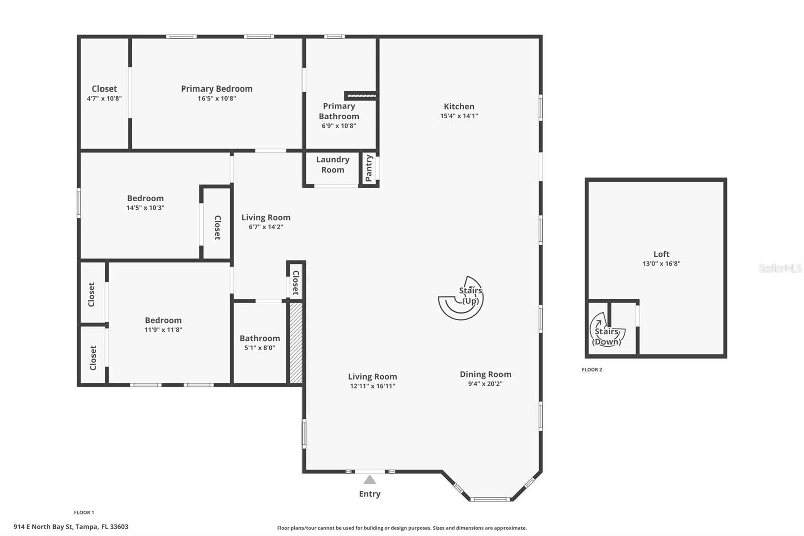 914 E NORTH BAY ST, TAMPA, FL, 33603
