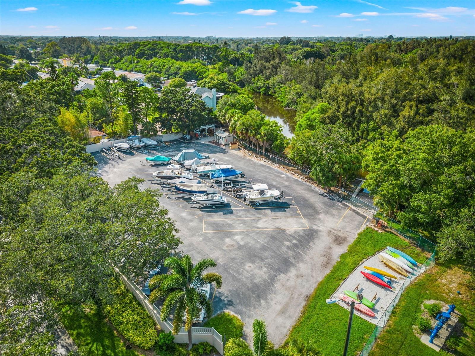 Boat Ramp and Storage for residents