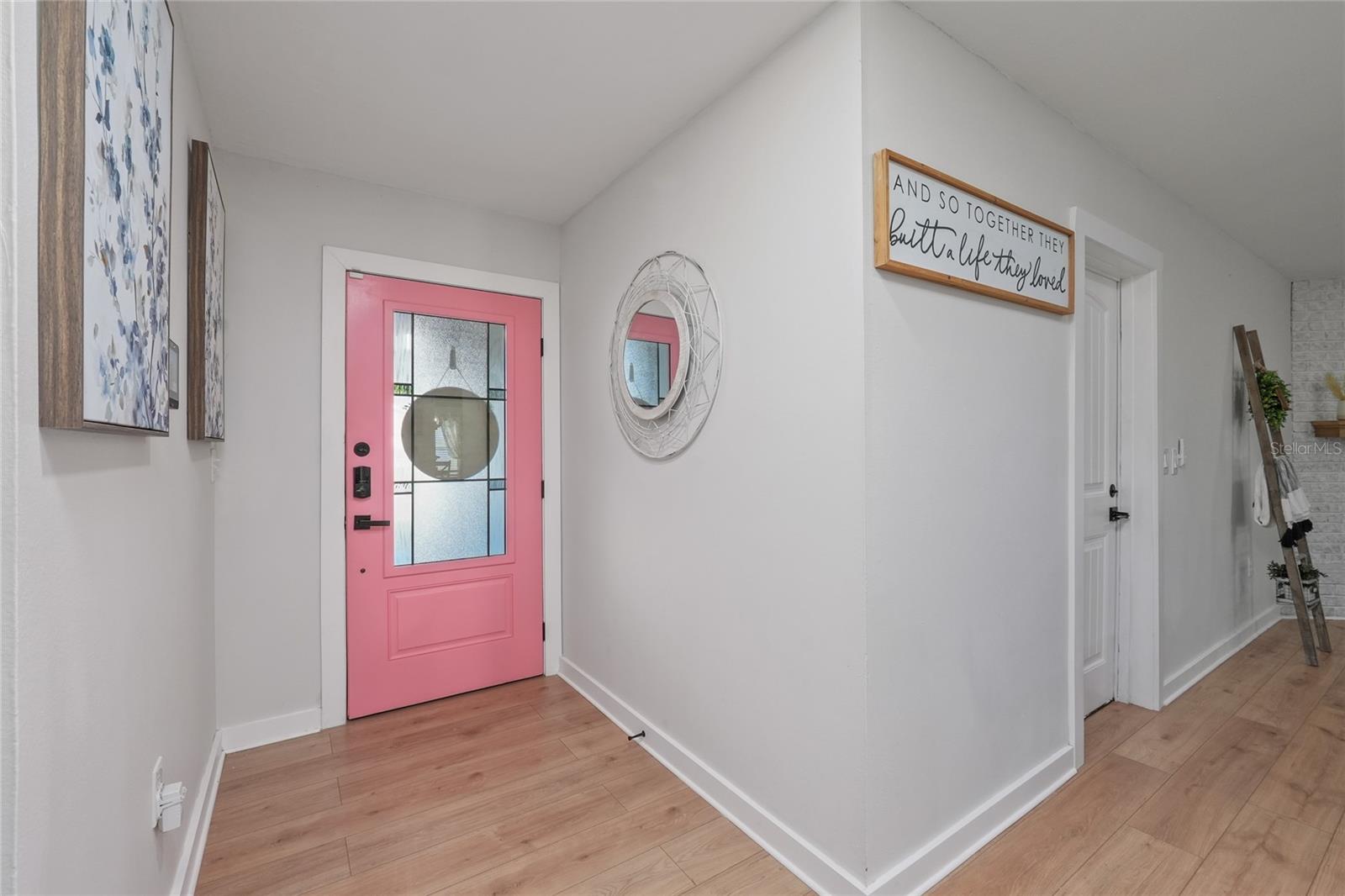 Thoughtfully updated from the moment you walk in.