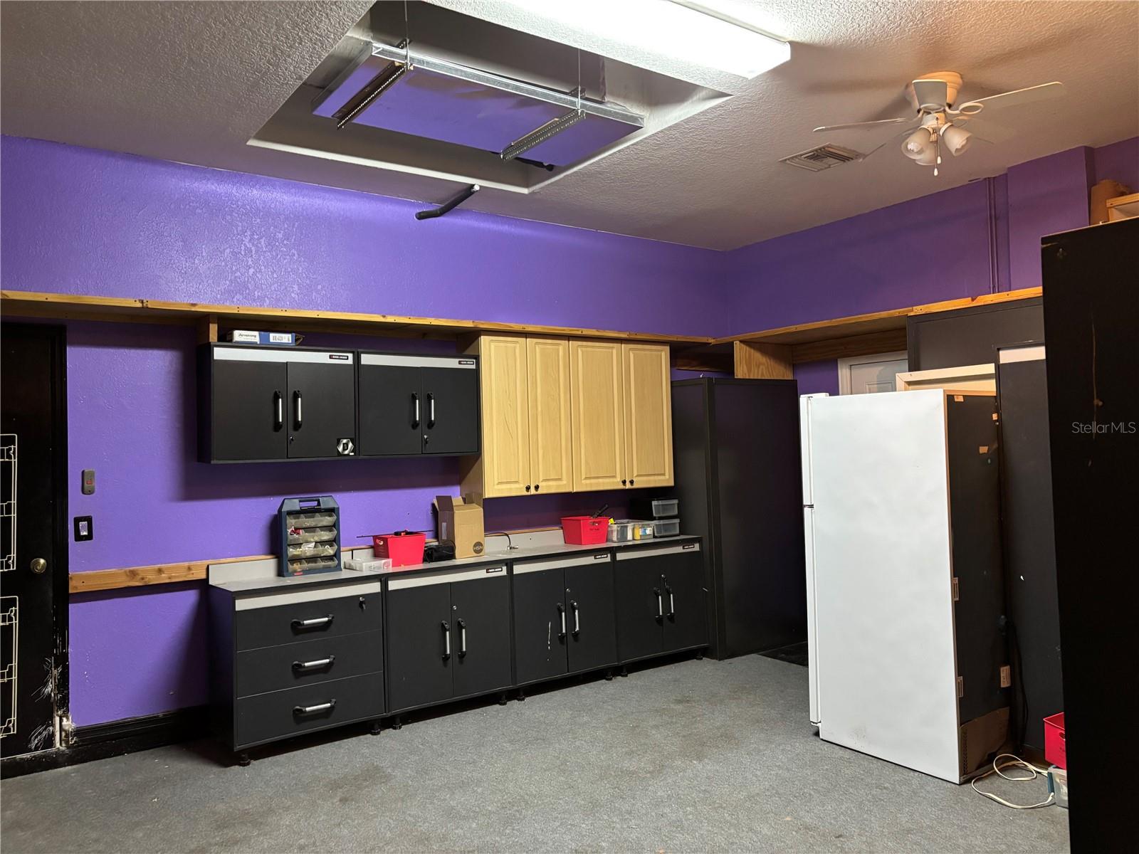 Garage With Central Heat & Air!