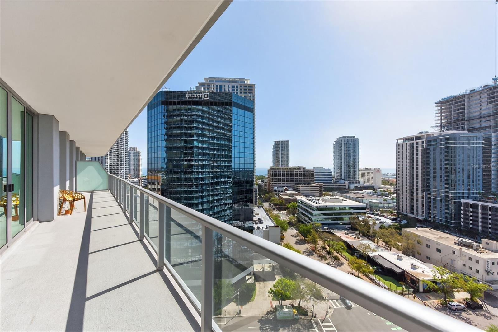 View from terrace off Primary Bedroom