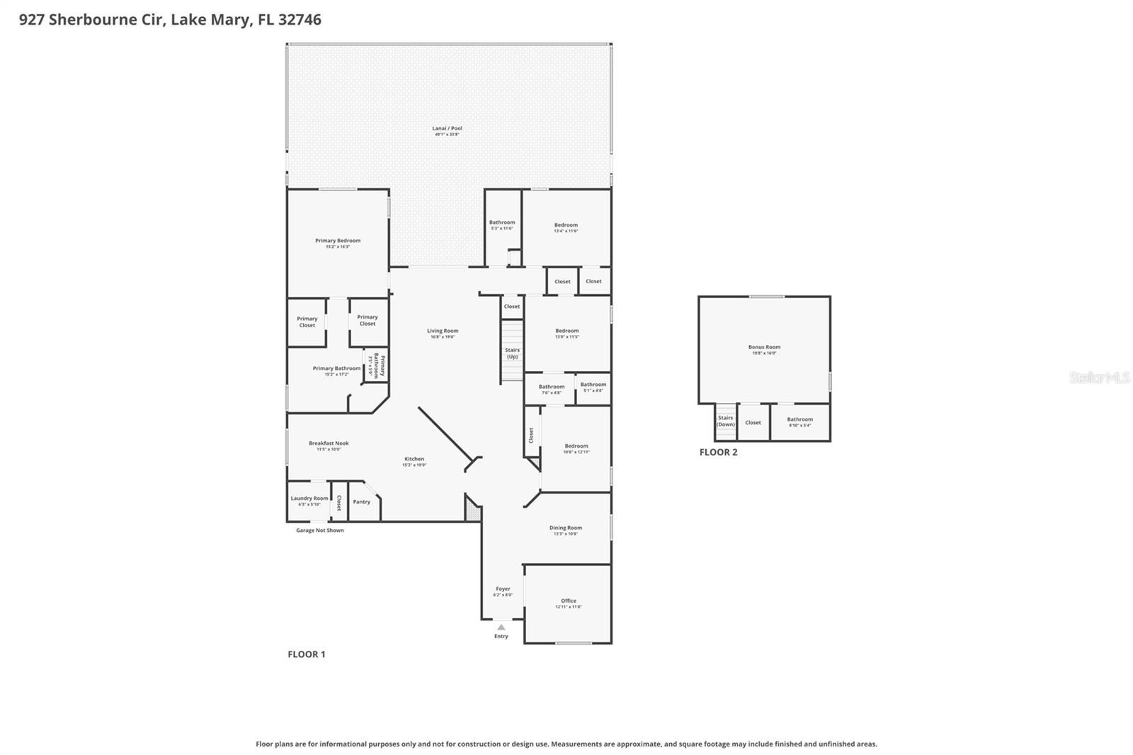 927 SHERBOURNE CIR, LAKE MARY, FL, 32746