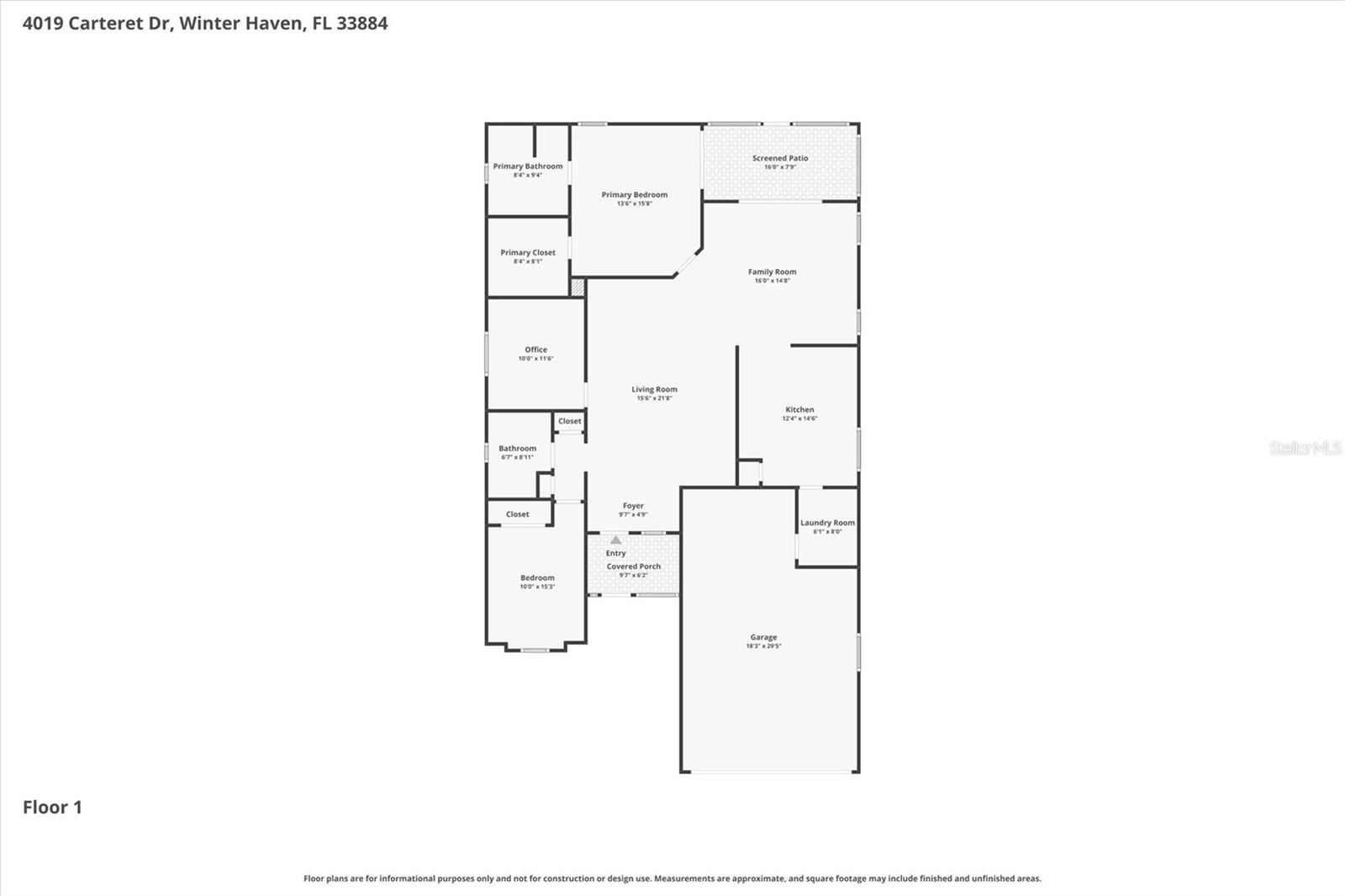 4019 CARTERET DR, WINTER HAVEN, FL, 33884