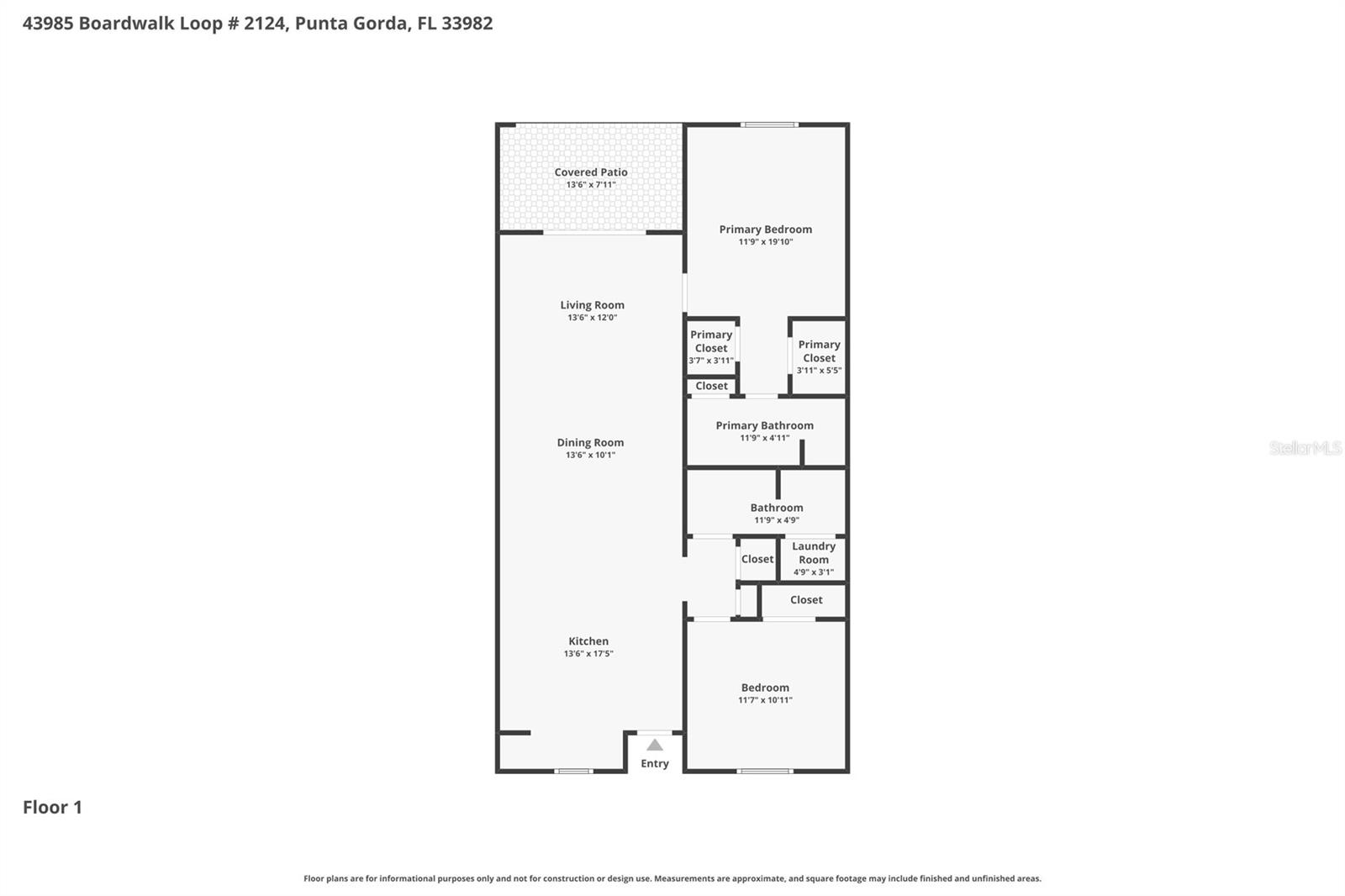 43985 BOARDWALK LOOP #2124, PUNTA GORDA, FL, 33982