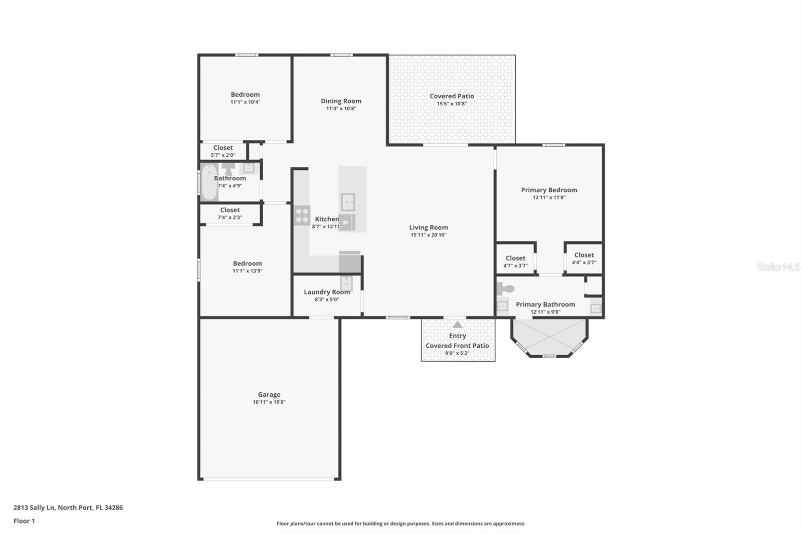 1852 RADA LN, NORTH PORT, FL, 34288