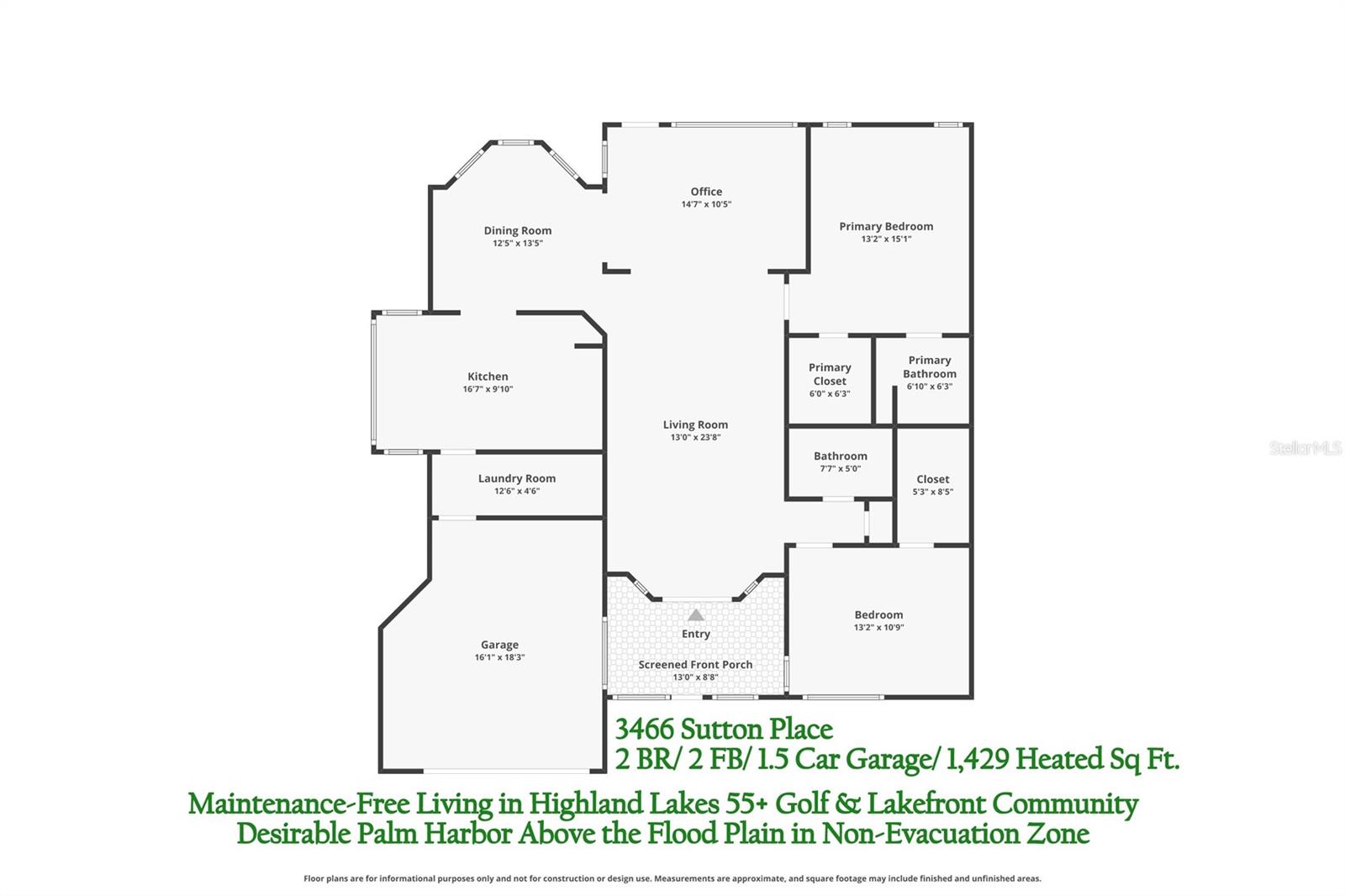 3466 SUTTON PL, PALM HARBOR, FL, 34684