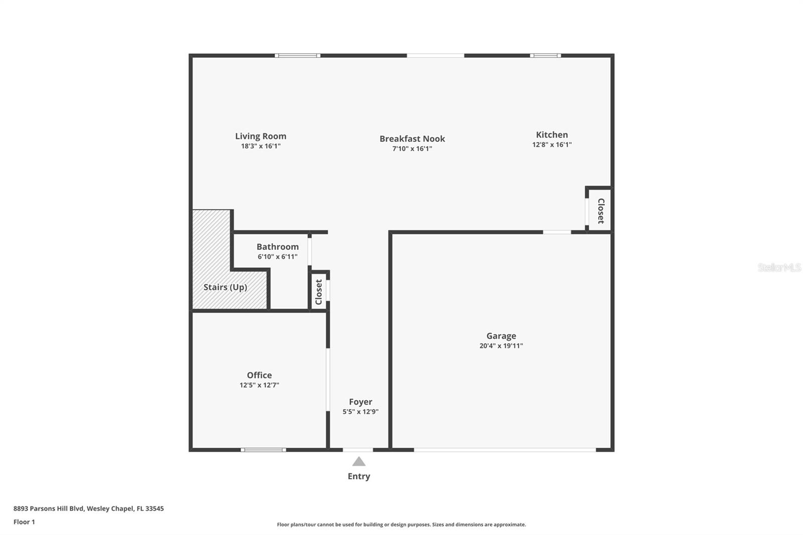 8893 PARSONS HILL BLVD, WESLEY CHAPEL, FL, 33545