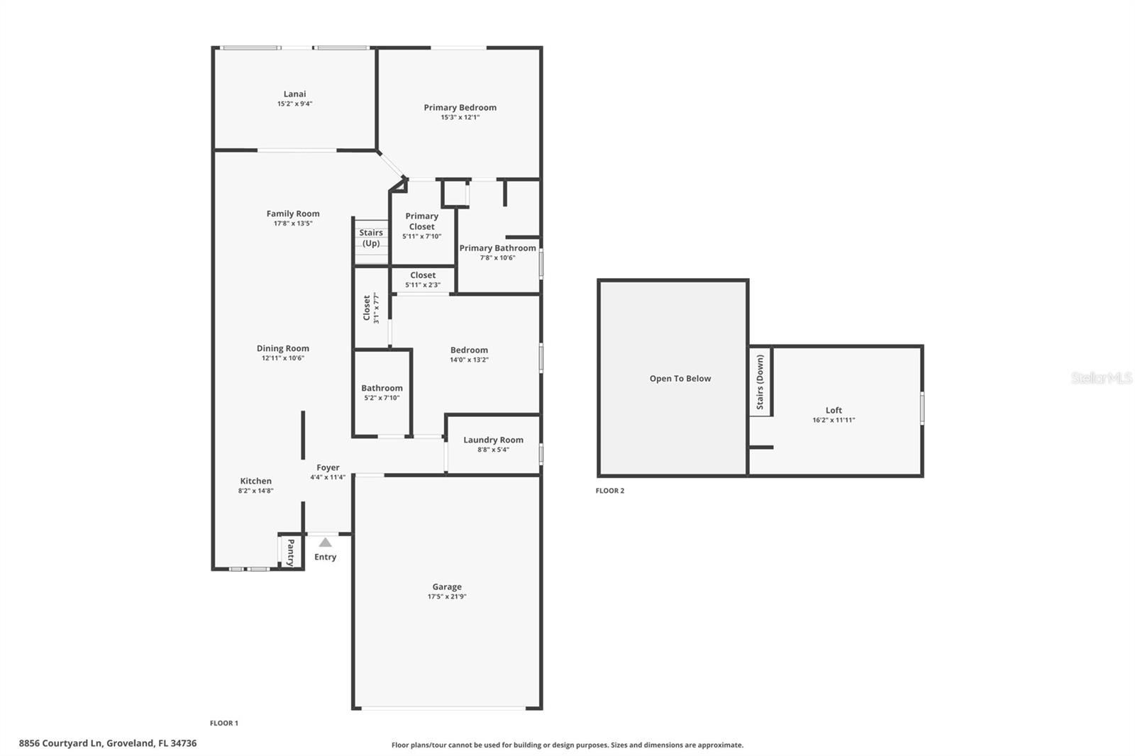 8856 COURTYARD LN, GROVELAND, FL, 34736