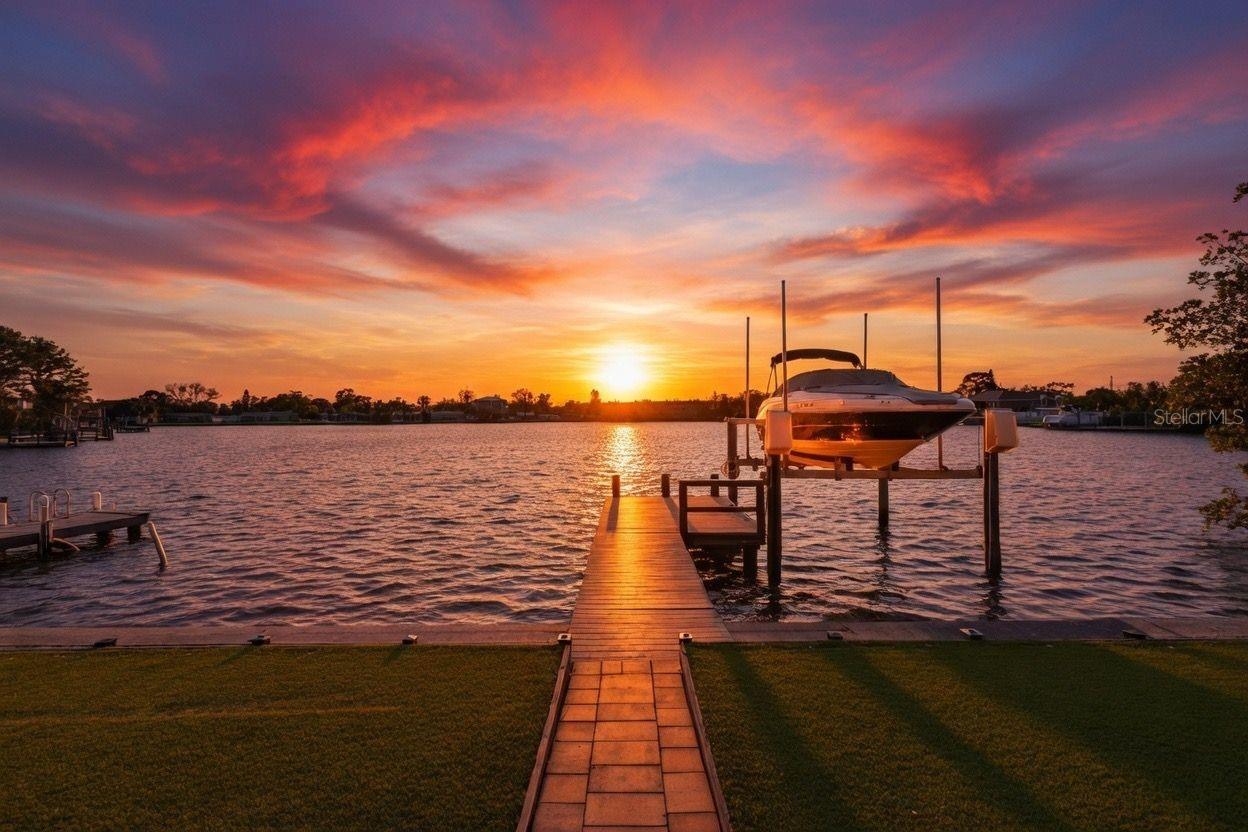 Sunsets from your back yard