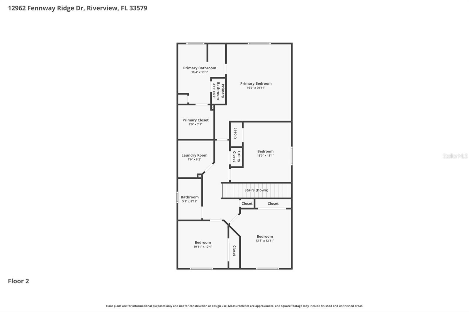 12962 FENNWAY RIDGE DR, RIVERVIEW, FL, 33569
