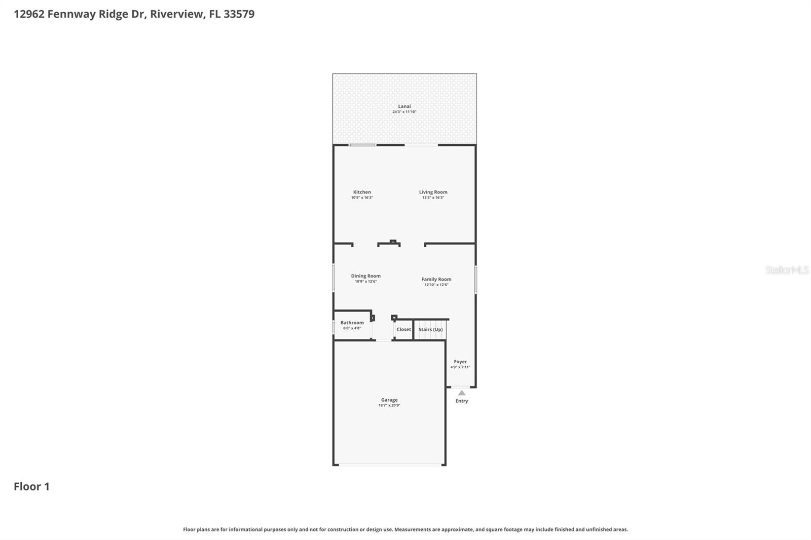 12962 FENNWAY RIDGE DR, RIVERVIEW, FL, 33569