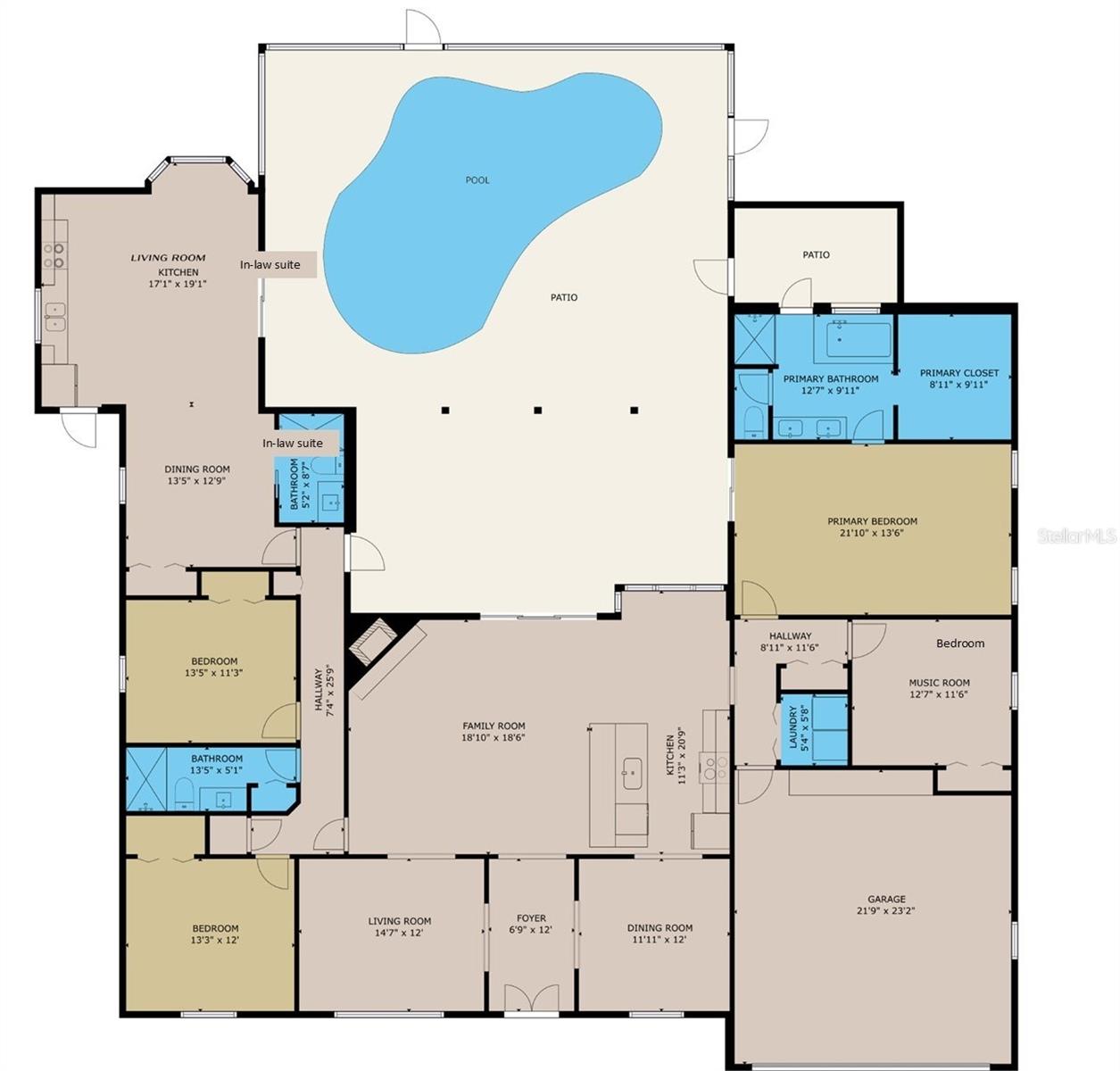7433 MEGAN ELISSA LN, ORLANDO, FL, 32819