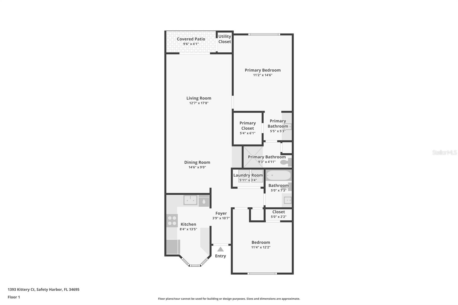 1393 KITTERY CT, SAFETY HARBOR, FL, 34695