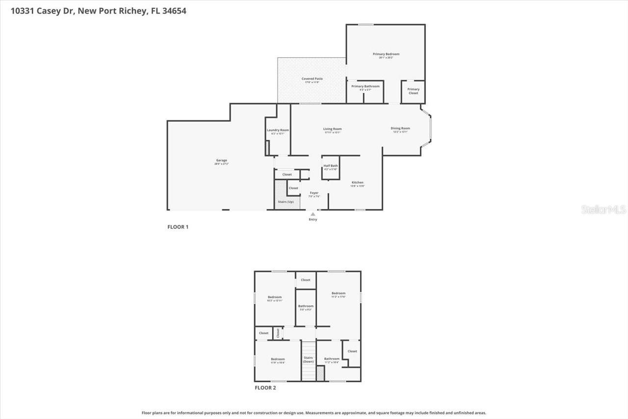 10331 CASEY DR, NEW PORT RICHEY, FL, 34654