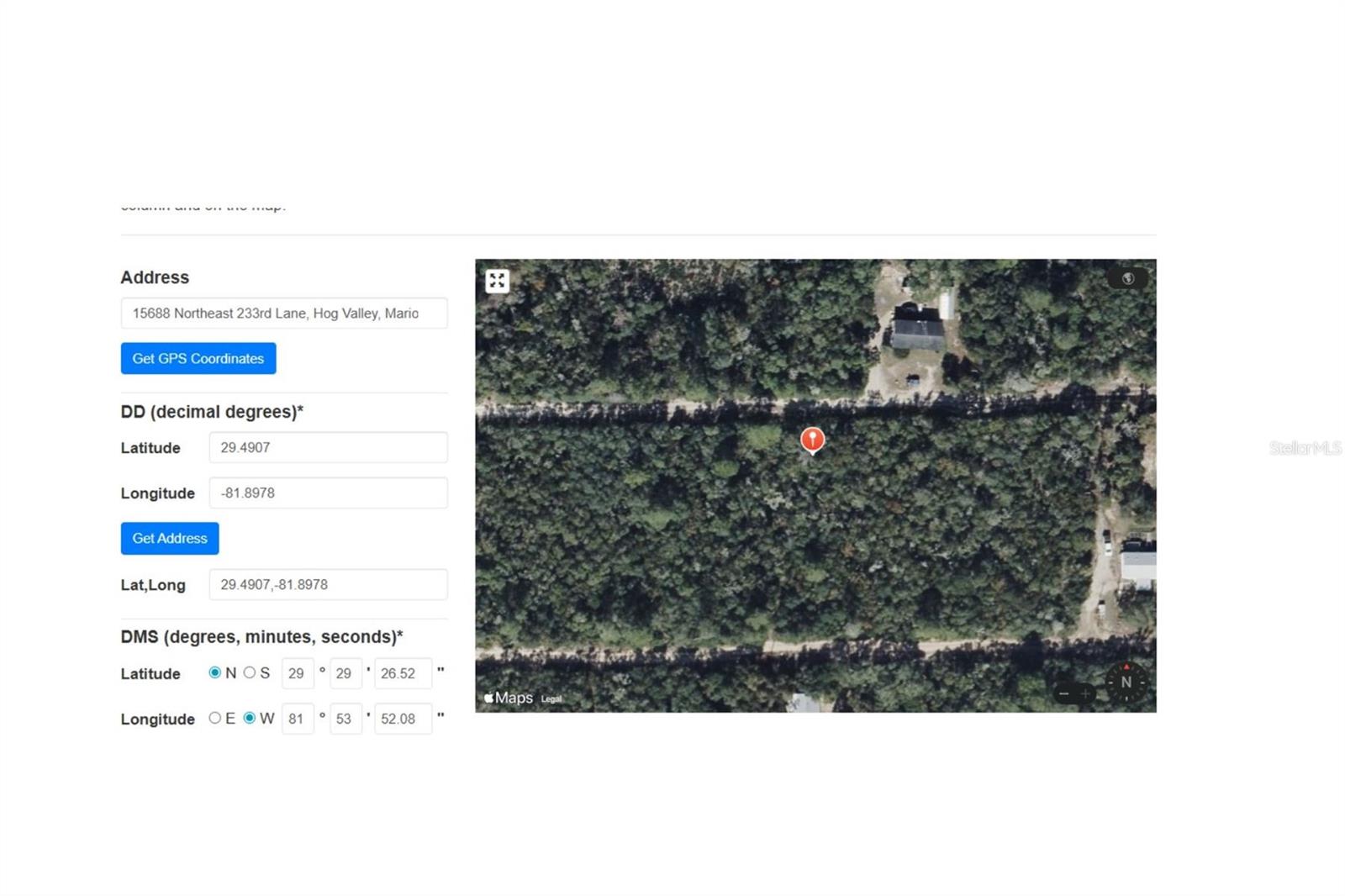 Lot 19 NE 233RD LANE, FORT MC COY, FL, 32134