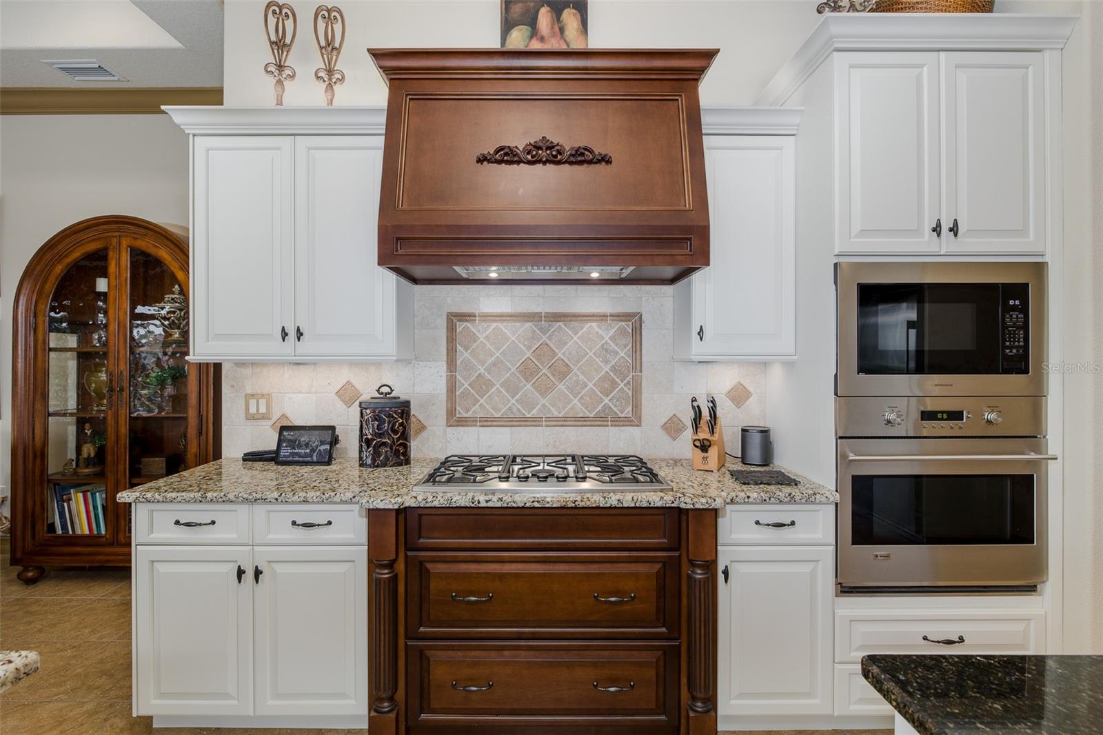 Kitchen with Custom Hood