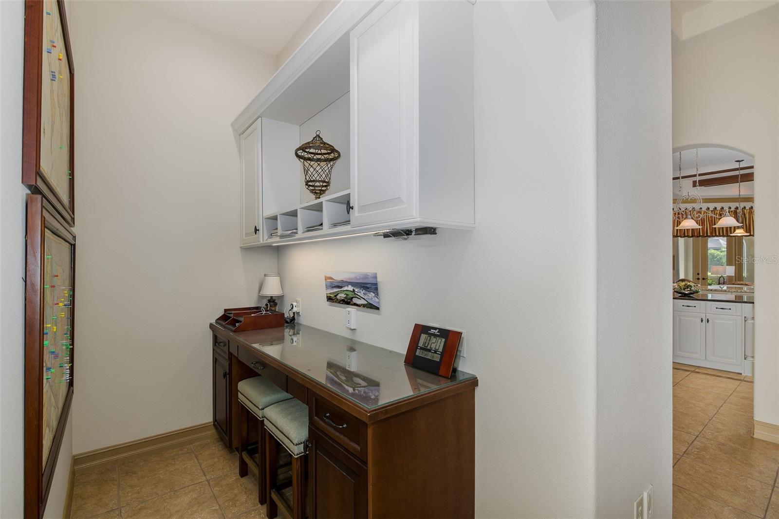 Drop Zone near Laundry & Garage