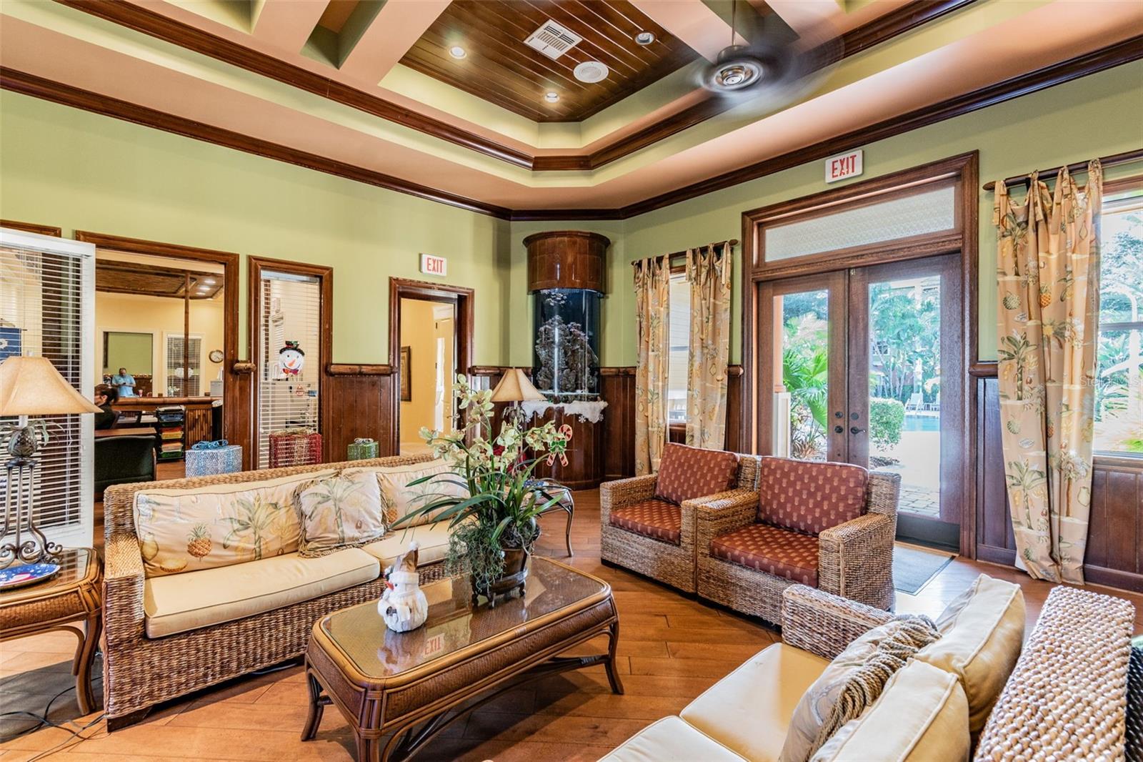 Relaxation/gathering room amenity