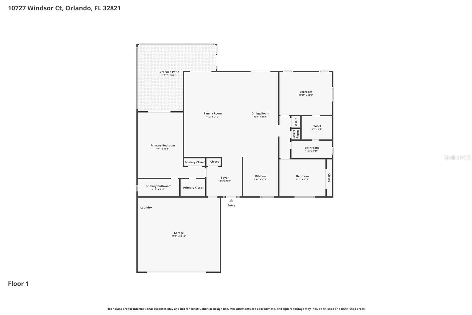 10727 WINDSOR CT, ORLANDO, FL, 32821