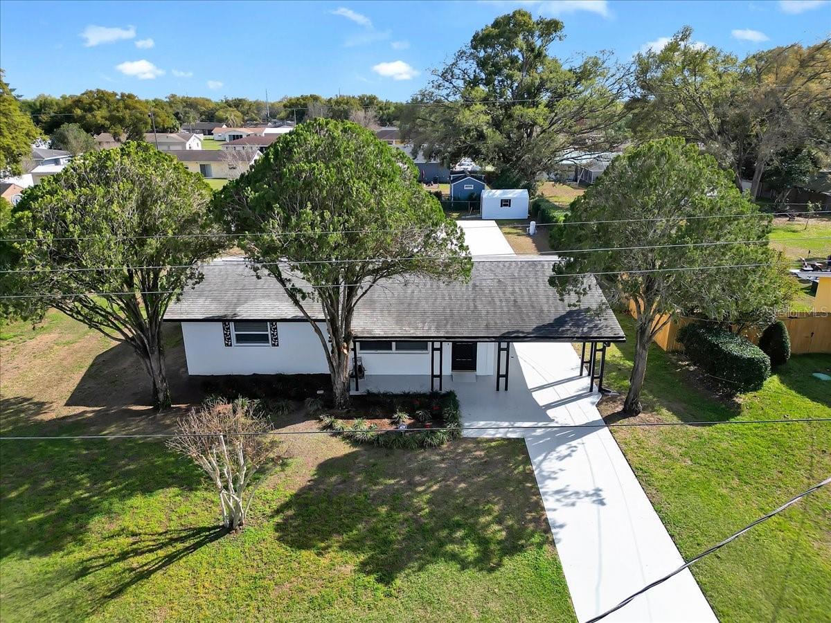 Aerial View of Home