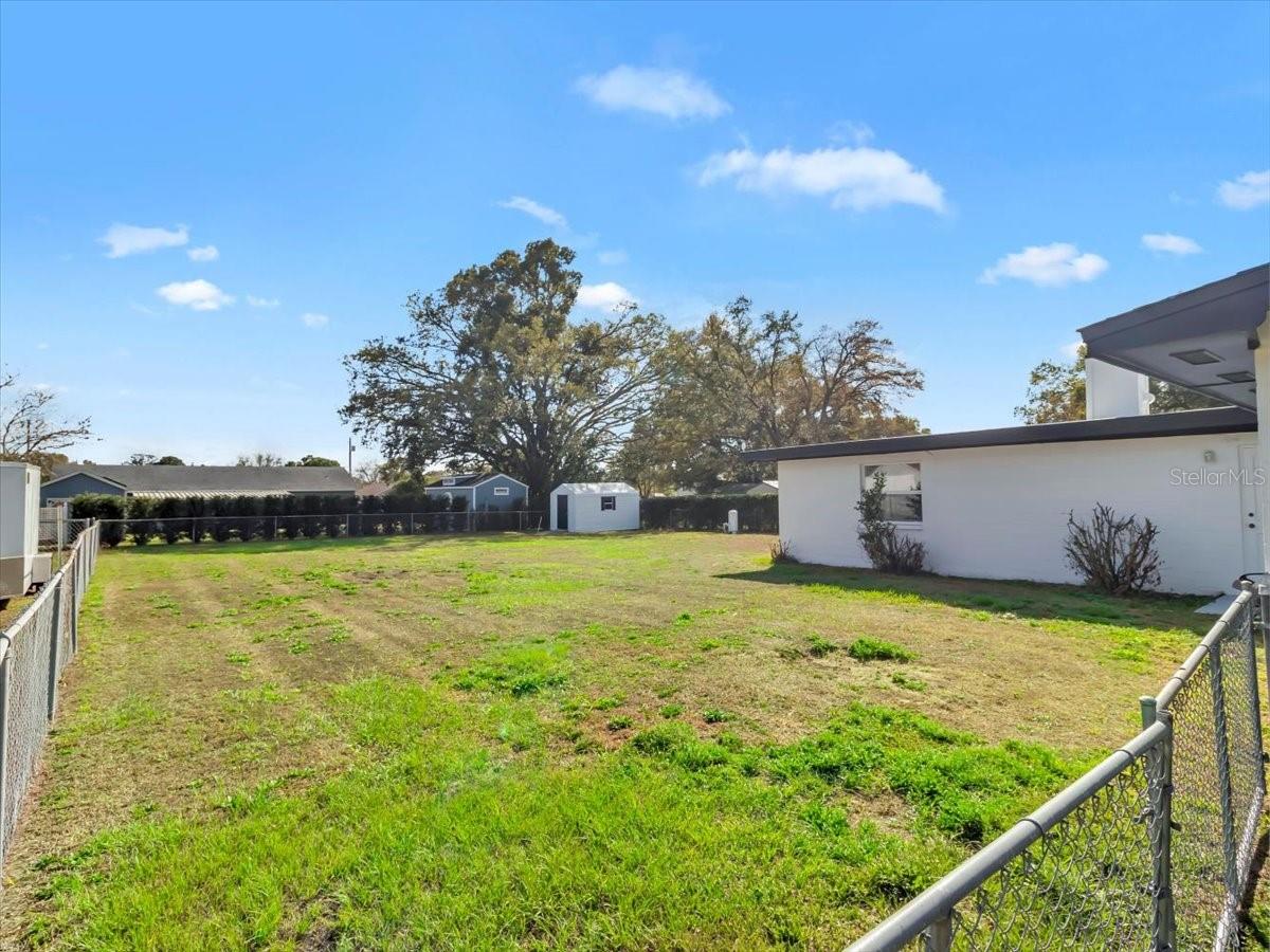 .32 acre lot