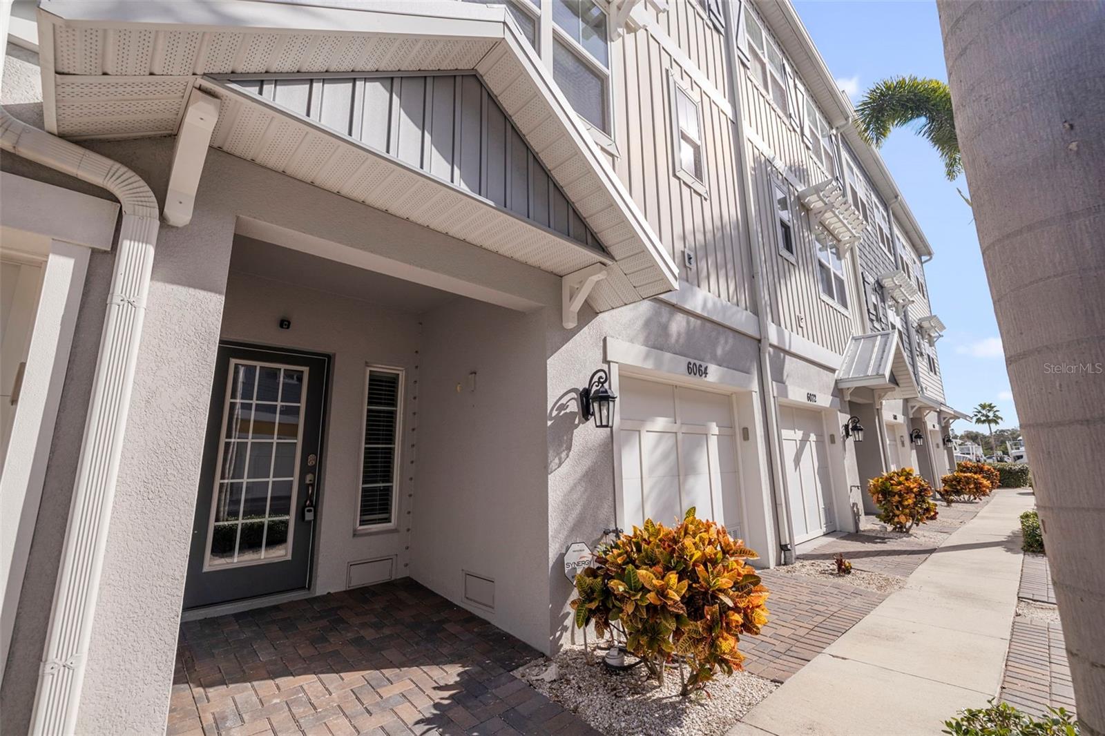 Townhome front entrance
