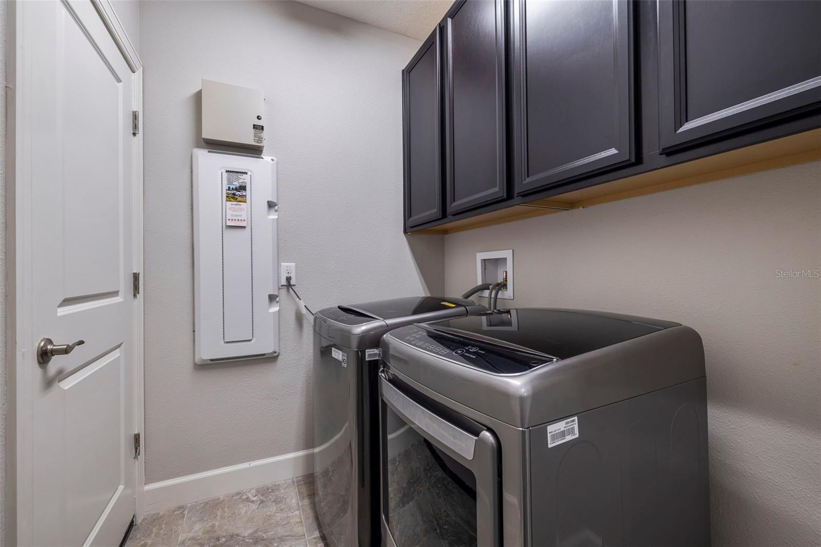 Laundry closet second floor