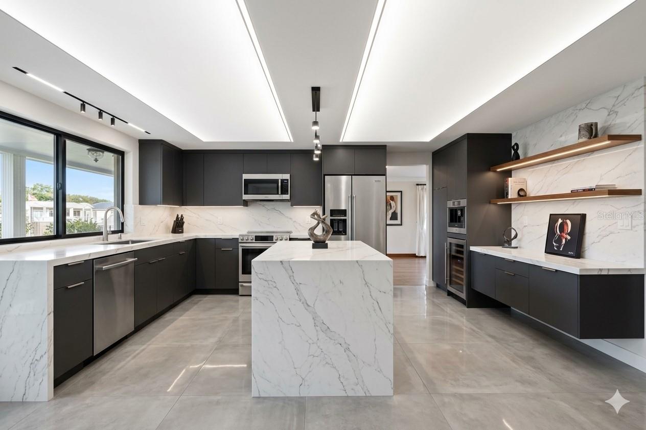 Virtually updated kitchen