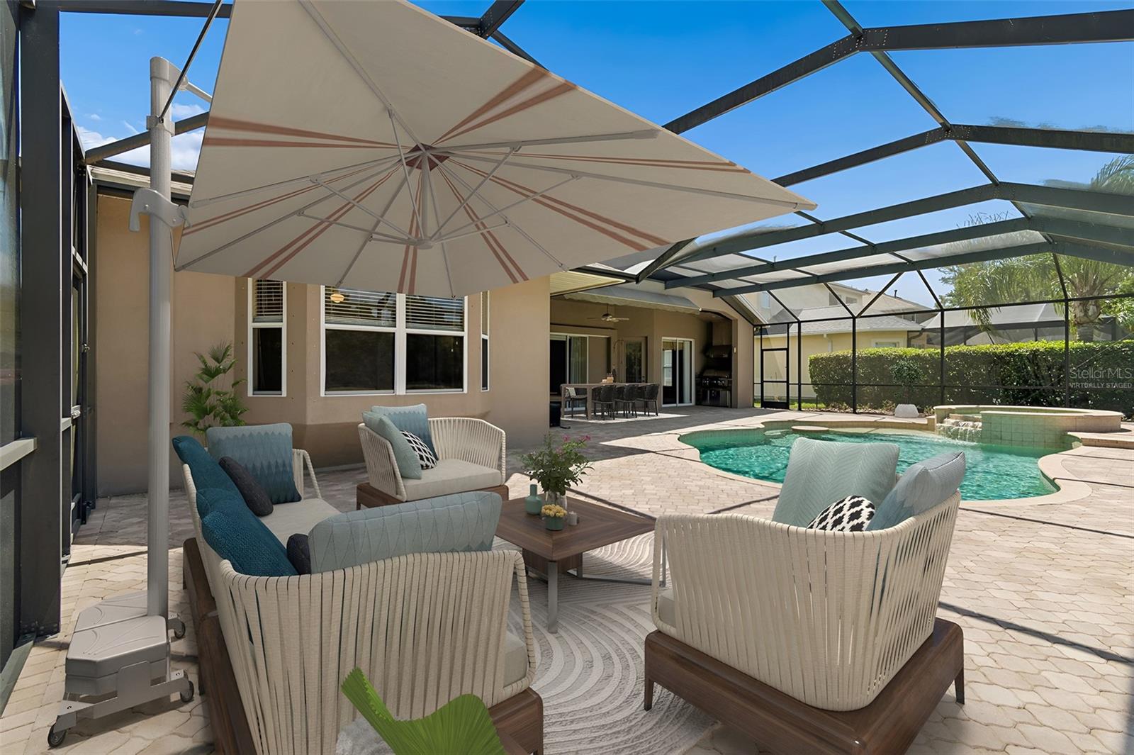 *Virtually Staged* Lanai