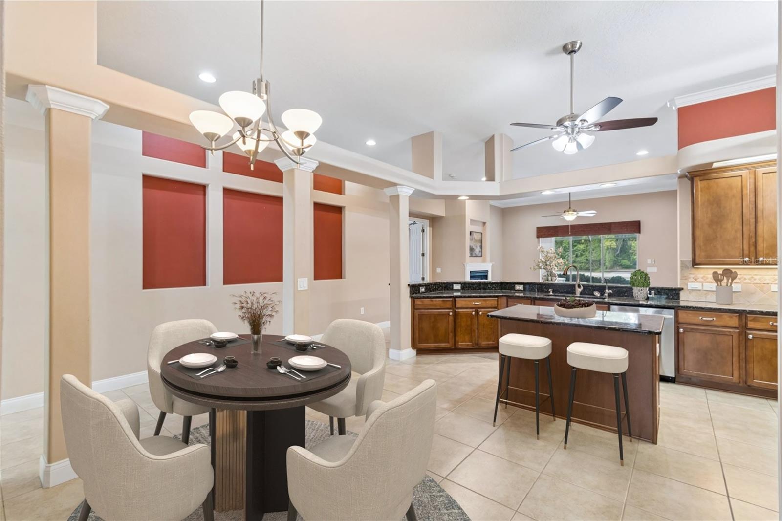 *Vritually Staged Kitchen*