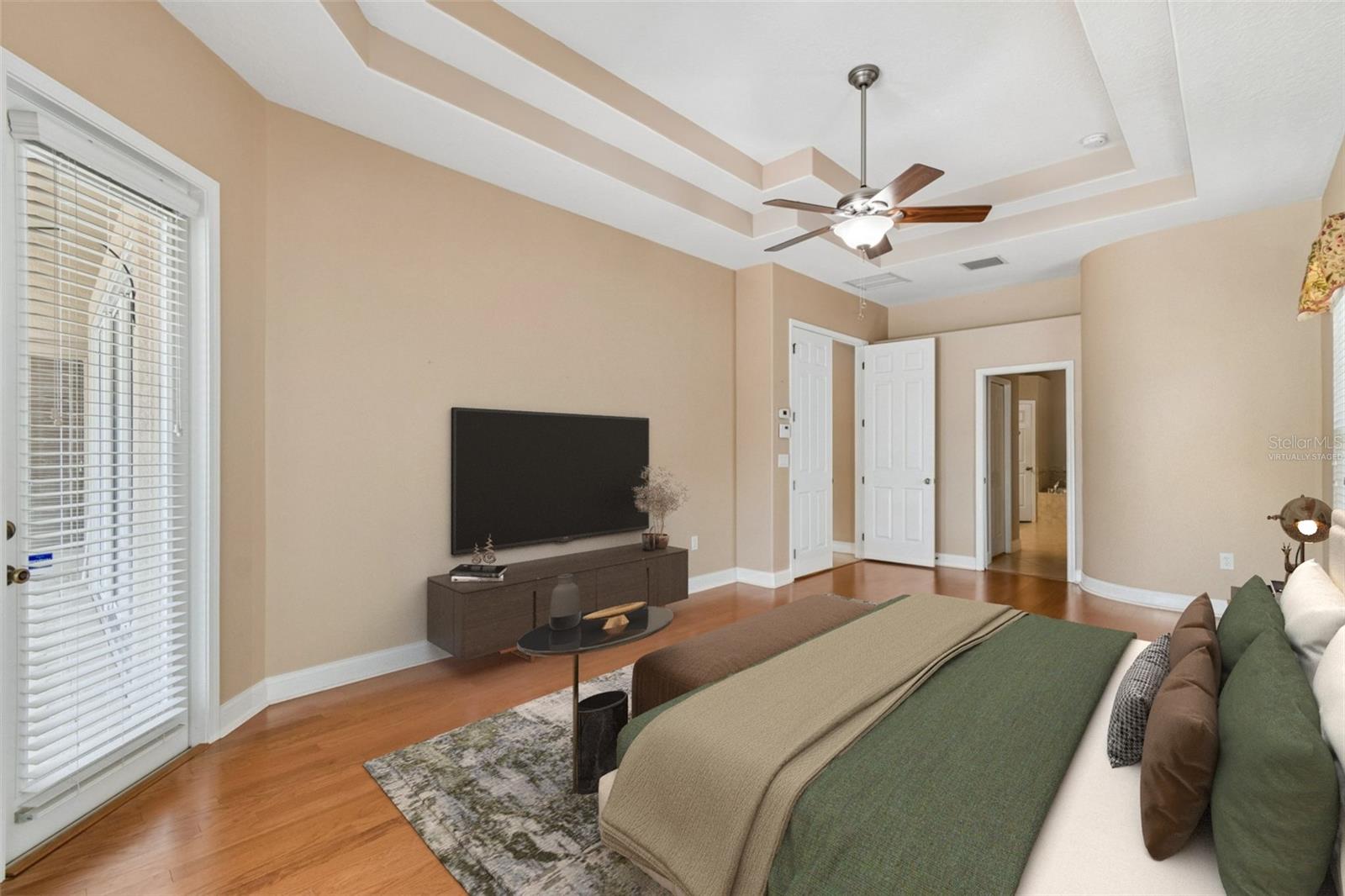 *Virtually Staged Primary Bedroom*