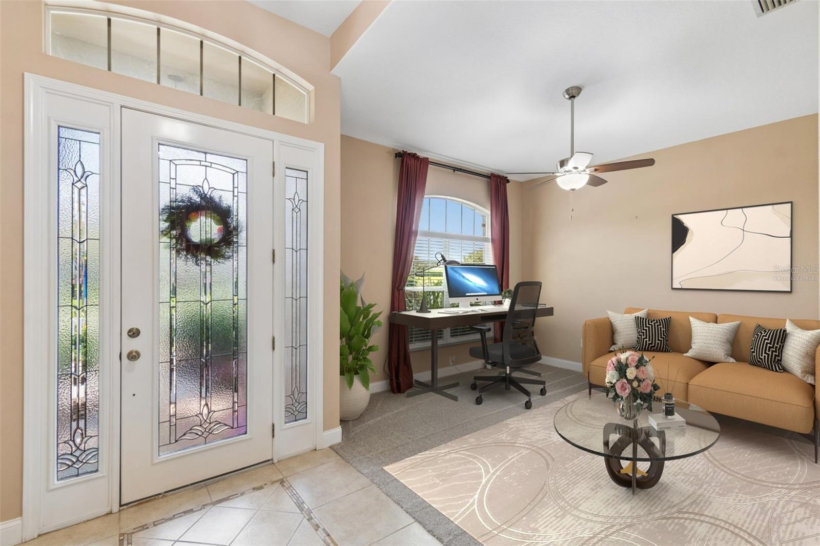 *Virtually Staged* Formal Living Room or Study/Office