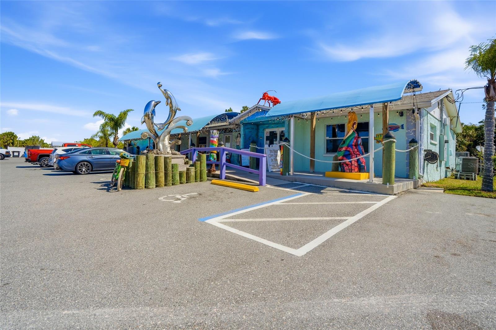 sit outside on the water and feed the turtles and look for manatees