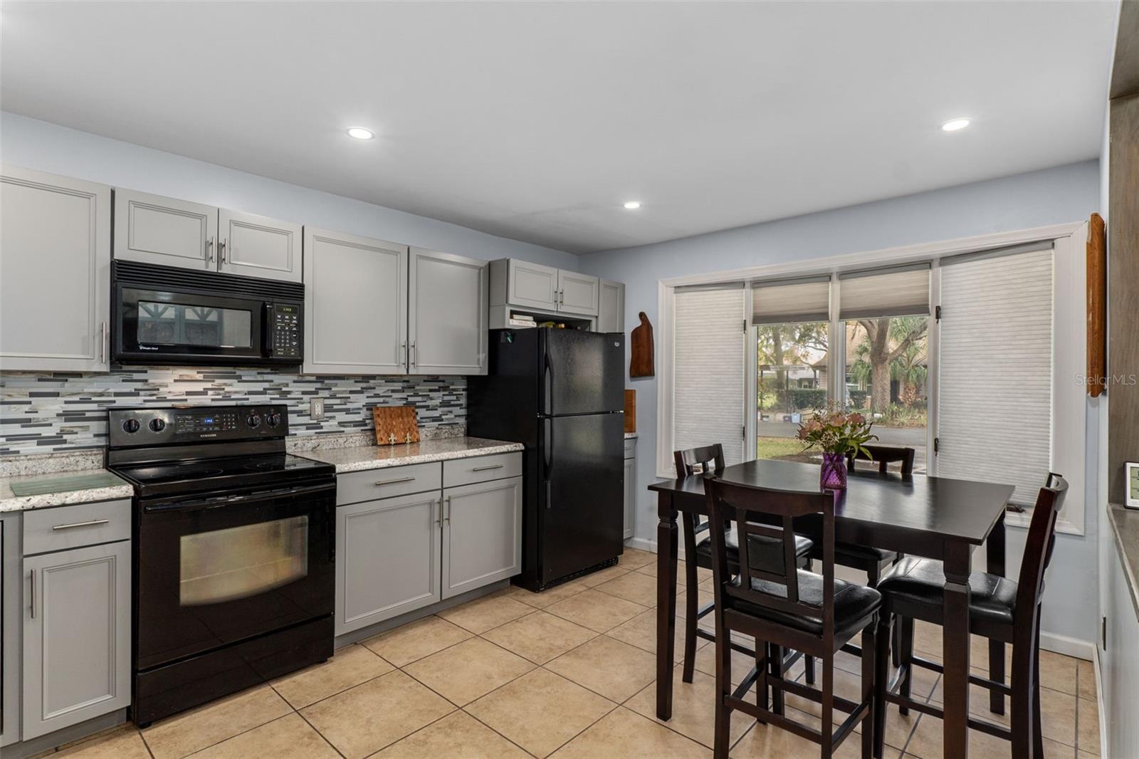 Notice the bow window