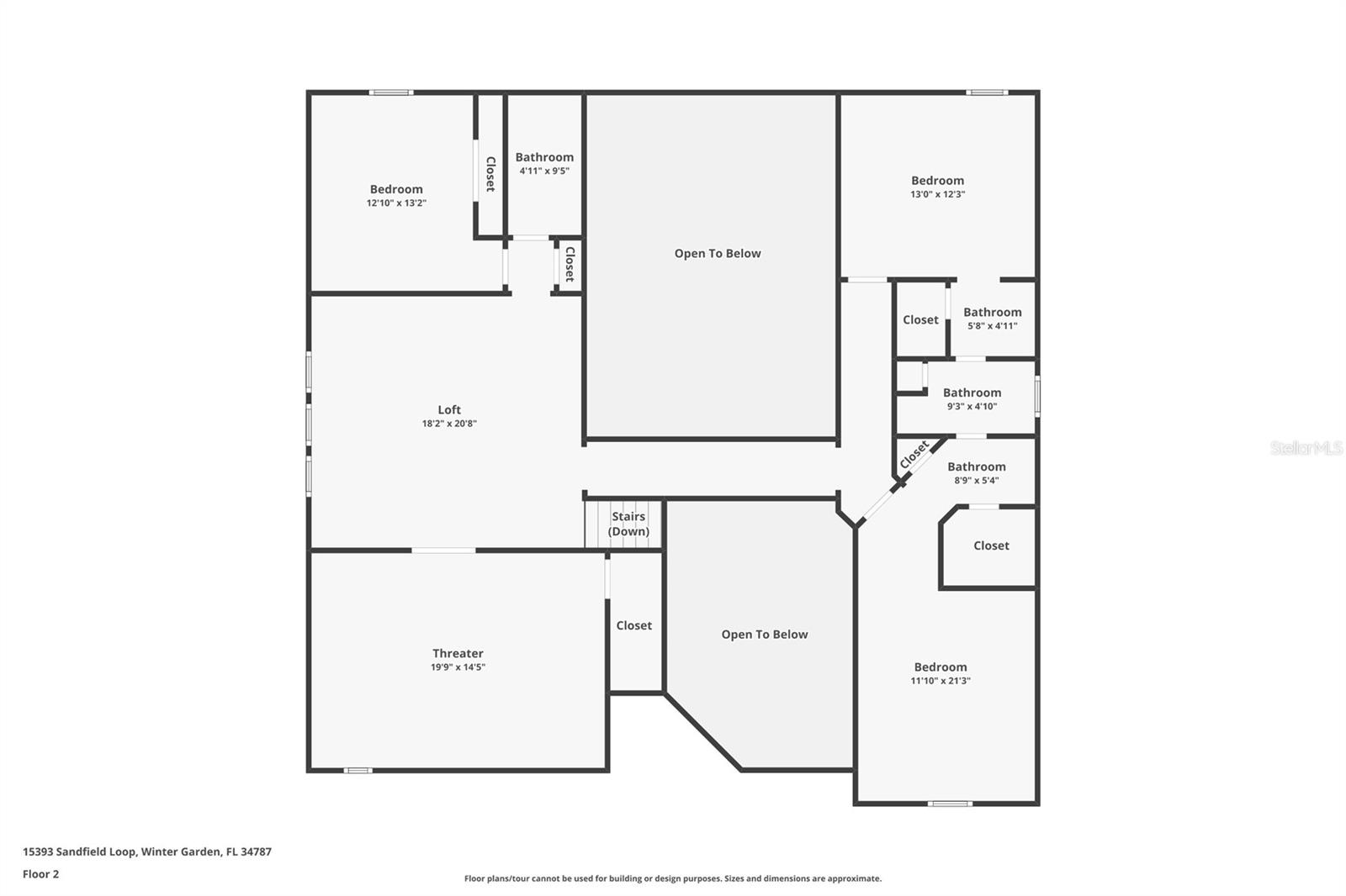 15393 SANDFIELD LOOP, WINTER GARDEN, FL, 34787
