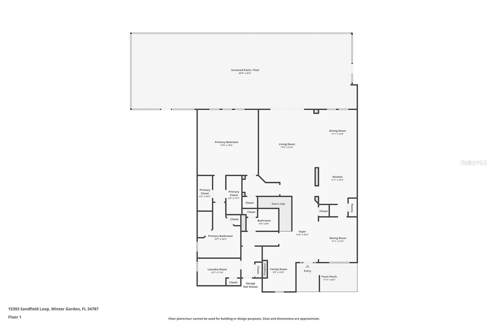 15393 SANDFIELD LOOP, WINTER GARDEN, FL, 34787