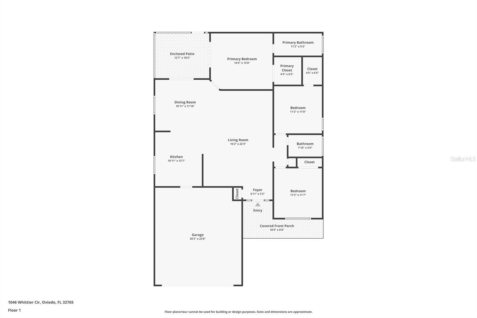 1046 WHITTIER CIR, OVIEDO, FL, 32765